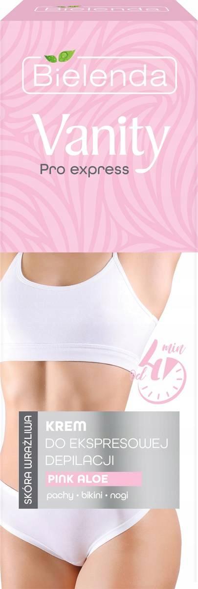BIELENDA VANITY PRO EXPRESS KREM DEPILACJA WRAŻLIW