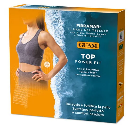 Guam Top Ujędrniająco Modelujący Power Fit Grey L Xl Szary