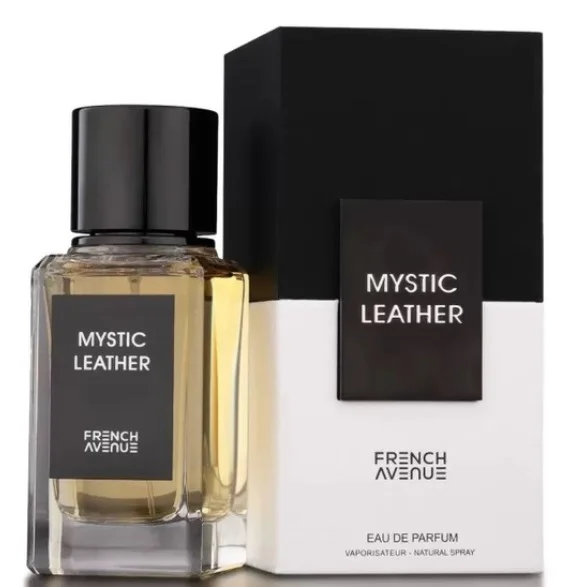 FRAGRANCE WORLD FRENCH AVENUE MYSTIC LEATHER 100ML WODA PERFUMOWANA UNISEX