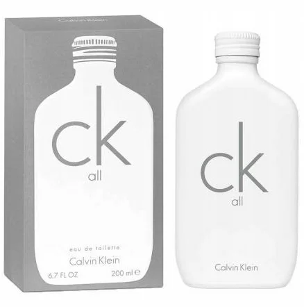 CALVIN KLEIN CK ALL 200ML WODA TOALETOWA DLA KOBIET PERFUMY DAMSKIE