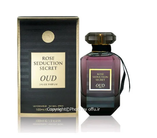 FRAGRANCE WORLD ROSE SEDUCTION SECRET OUD 100ML WODA PERFUMOWANA DLA KOBIET