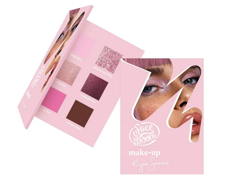 Faceboom Make-up Eyeshadow Palette - Pink Power Paleta Cieni Do Powiek