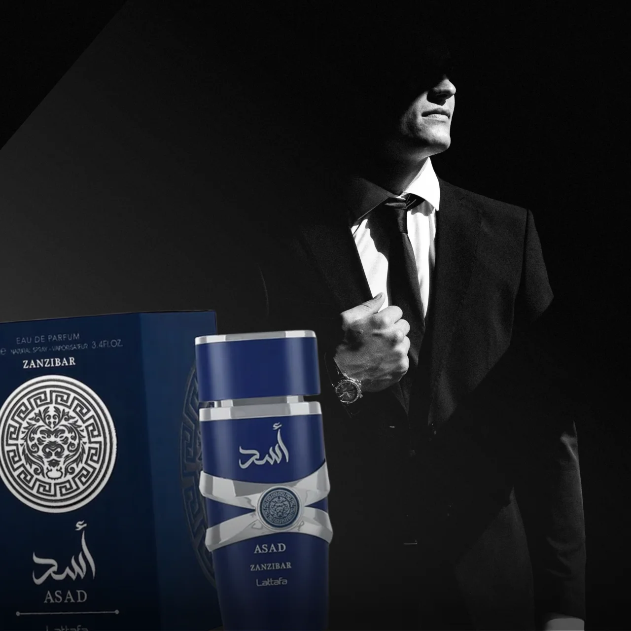 LATTAFA ASAD ZANZIBAR 100ML WODA PERFUMOWANA DLA MĘŻCZYZN PERFUMY MĘSKIE