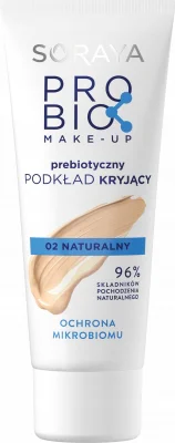 SORAYA PROBIO MAKE-UP PREBIOTYCZNY PODKŁAD KRYJĄCY 02 NATURALNY 30ML