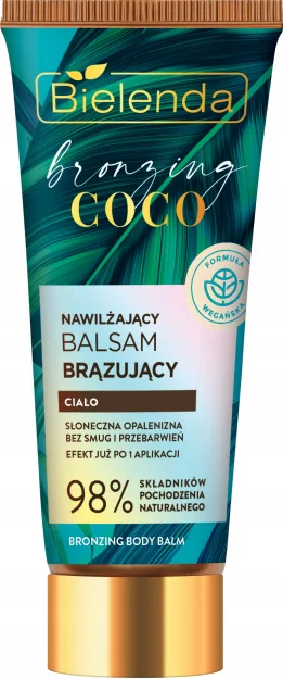 BIELENDA BRONZING COCO NAWILŻAJĄCY BALSAM BRĄZUJĄC