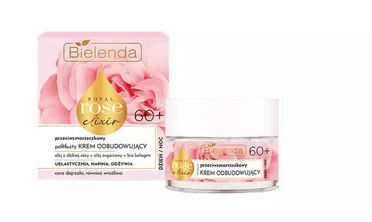 BIELENDA ROYAL ROSE ELIXIR KREM ODBUDOWUJĄCY 60+ DO TWARZY PÓŁTŁUSTY