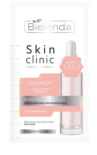 Bielenda Skin Clinic Ceramidy Maseczka Do Twarzy Odbudowująca Wygładzająca 8g