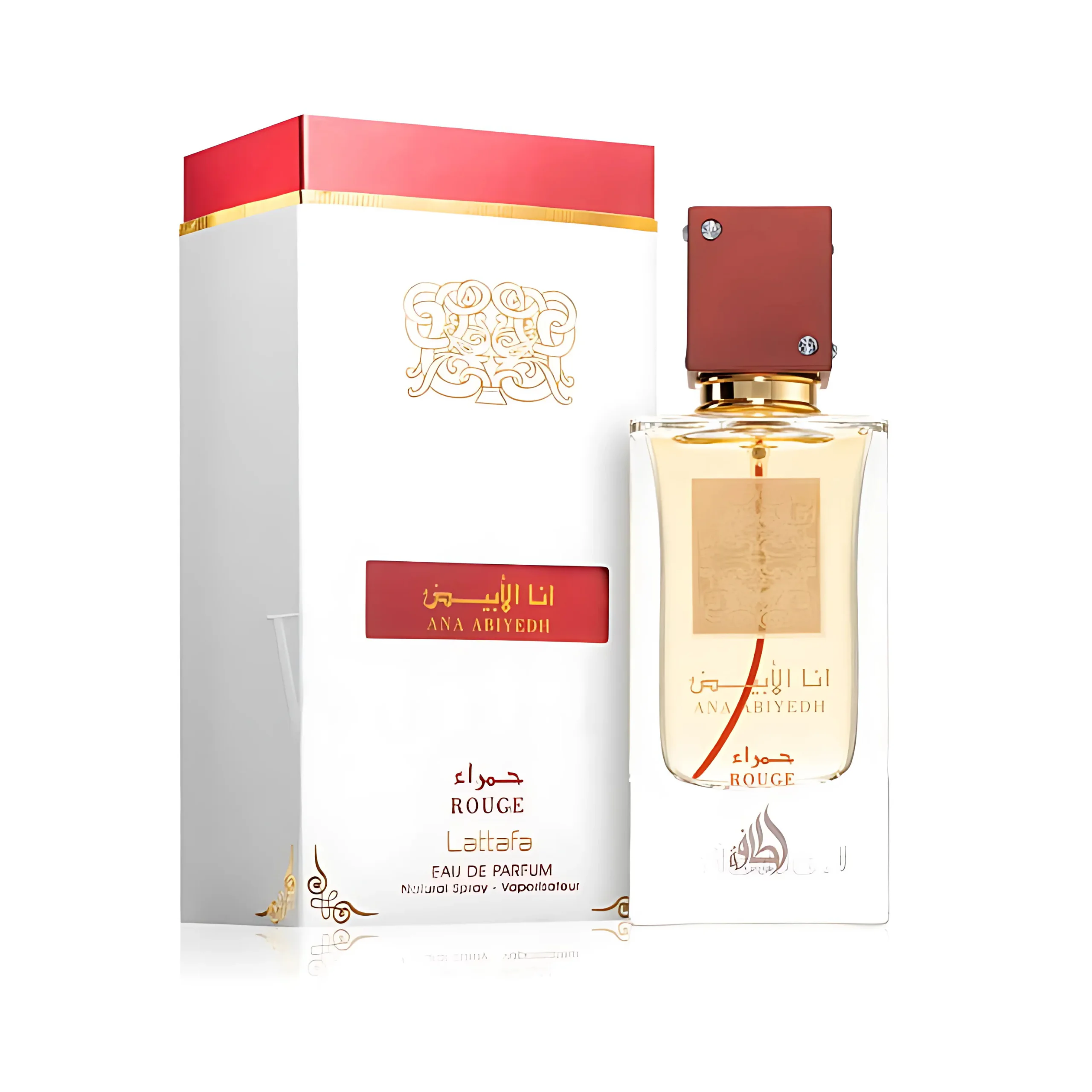 LATTAFA ANA ABIYEDH ROUGE 60ML WODA PERFUMOWANA UNISEX PERFUMY ARABSKIE