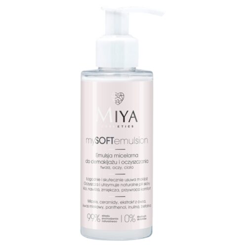Miya Mysoftemulsion Emulsja Micelarna Do Demakijażu I Oczyszczania 140ml