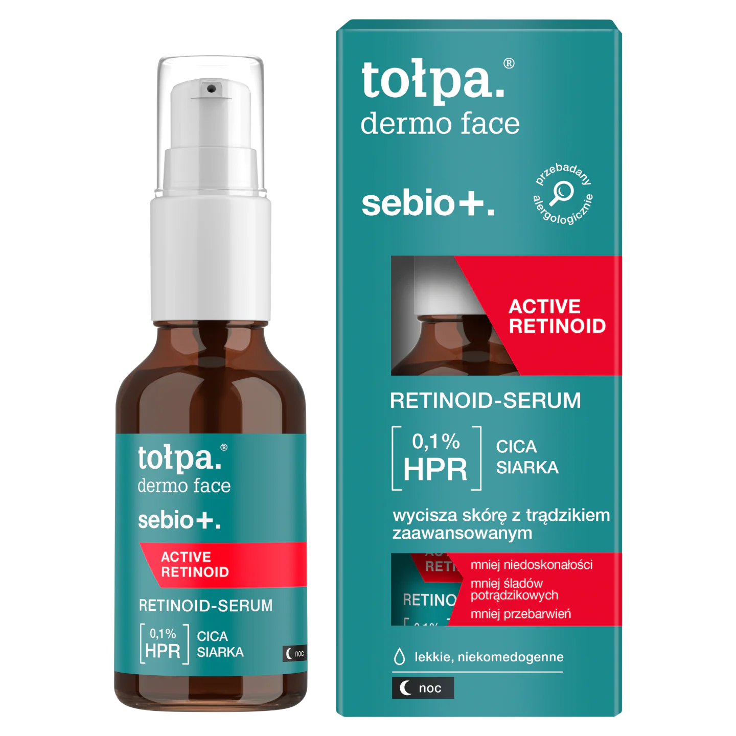 Tołpa Dermo Face Sebio+ Active Retinoid Serum Do Twarzy 30ml