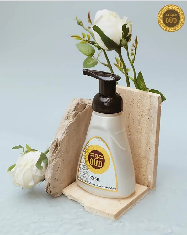 Oud Luxury Royal 300ml Pianka Do Mycia Ciała I Rąk Arabska Z Dubaju Premium