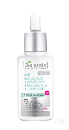 Bielenda Professional Zestaw Kwas Salicylowy 40% 30ml Neutralizator 200g