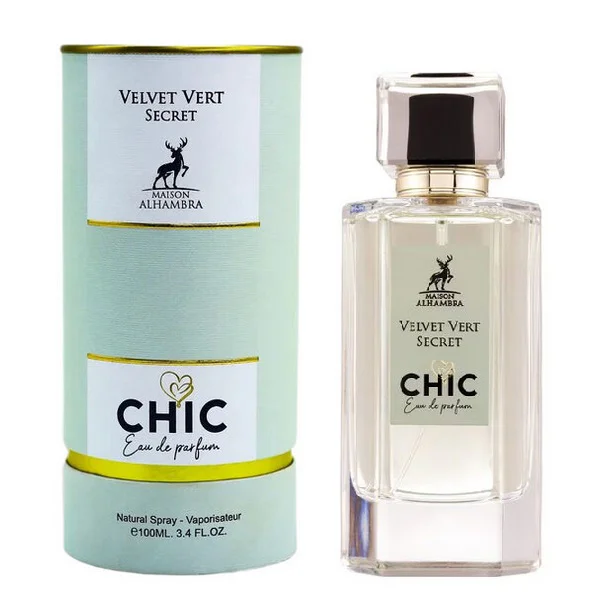 Maison Alhambra Chic Velvet Vert Secret 100ml Woda Perfumowana Dla Kobiet