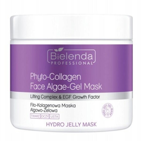 Bielenda Professional Maska Żelowa z Kolagenem do Twarzy - Ujędrniająca