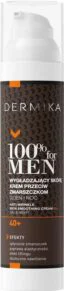 Крем для лица Dermika 100% For Men 40+ разглаживающий, против морщин, мужской, 100 мл — фото 3
