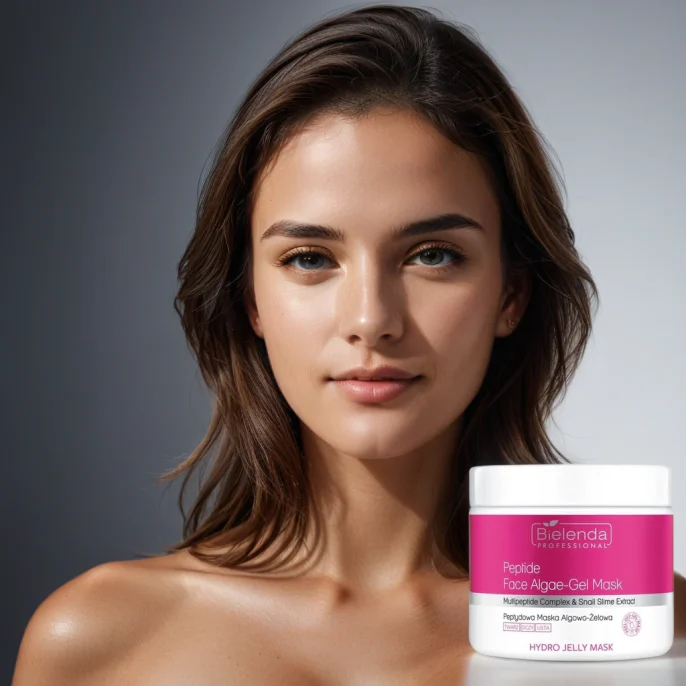 Bielenda Jelly Mask Przeciwzmarszczkowa Maska Algowa Do Twarzy 190g