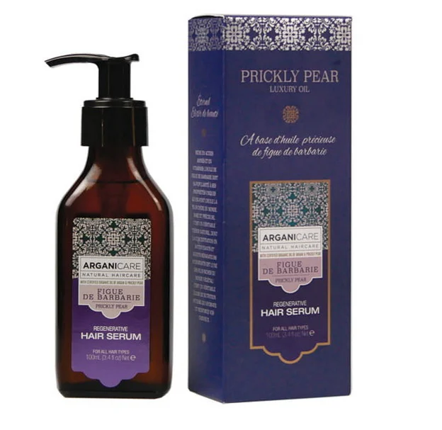Zestaw Arganicare Prickly Pear Szampon 400ml + Serum Do Włosów 100ml