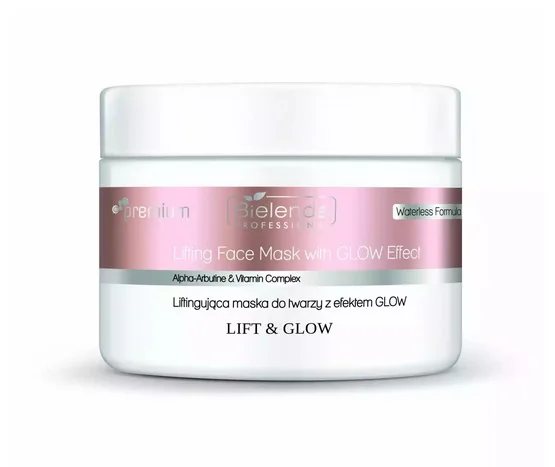 Bielenda Professional Lift & Glow Liftingująca Maska Do Twarzy 115g