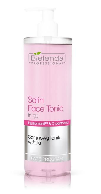 BIELENDA PROFESSIONAL SATYNOWY TONIK W ŻELU DO TWARZY 500ML