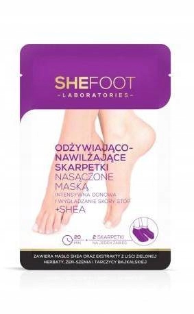 SHEFOOT NAWILŻAJĄCE SKARPETKI NASĄCZONE MASKĄ