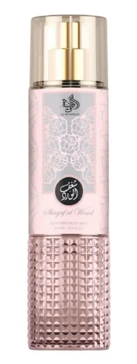 Al Wataniah Shagaf Al Ward Body Mist 250ml Perfumowana Mgiełka Do Ciała