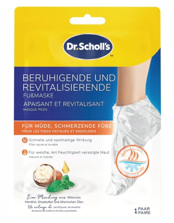 DR.SCHOLL'S MASKA DO STÓP KOJĄCO REWITALIZUJĄCA 1 PARA