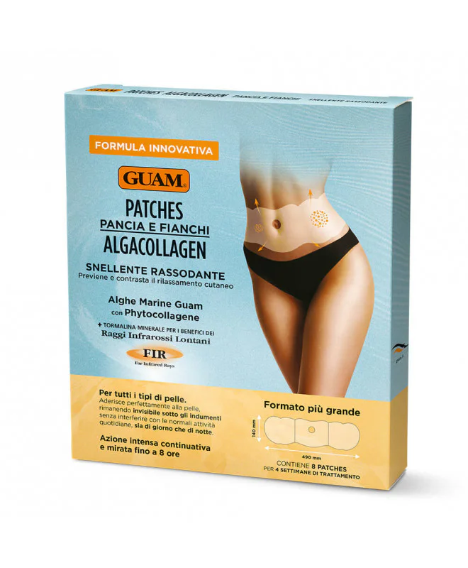 GUAM FIR ALGOWE PLASTRY WYSZCZUPLAJĄCE UJĘDRNIAJĄCE DO CIAŁA 8SZTUK