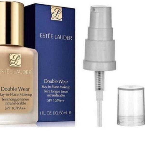 ESTEE LAUDER Podkład do Twarzy 2n1 DOUBLE WEAR SPF10 Desert Beige + pompka