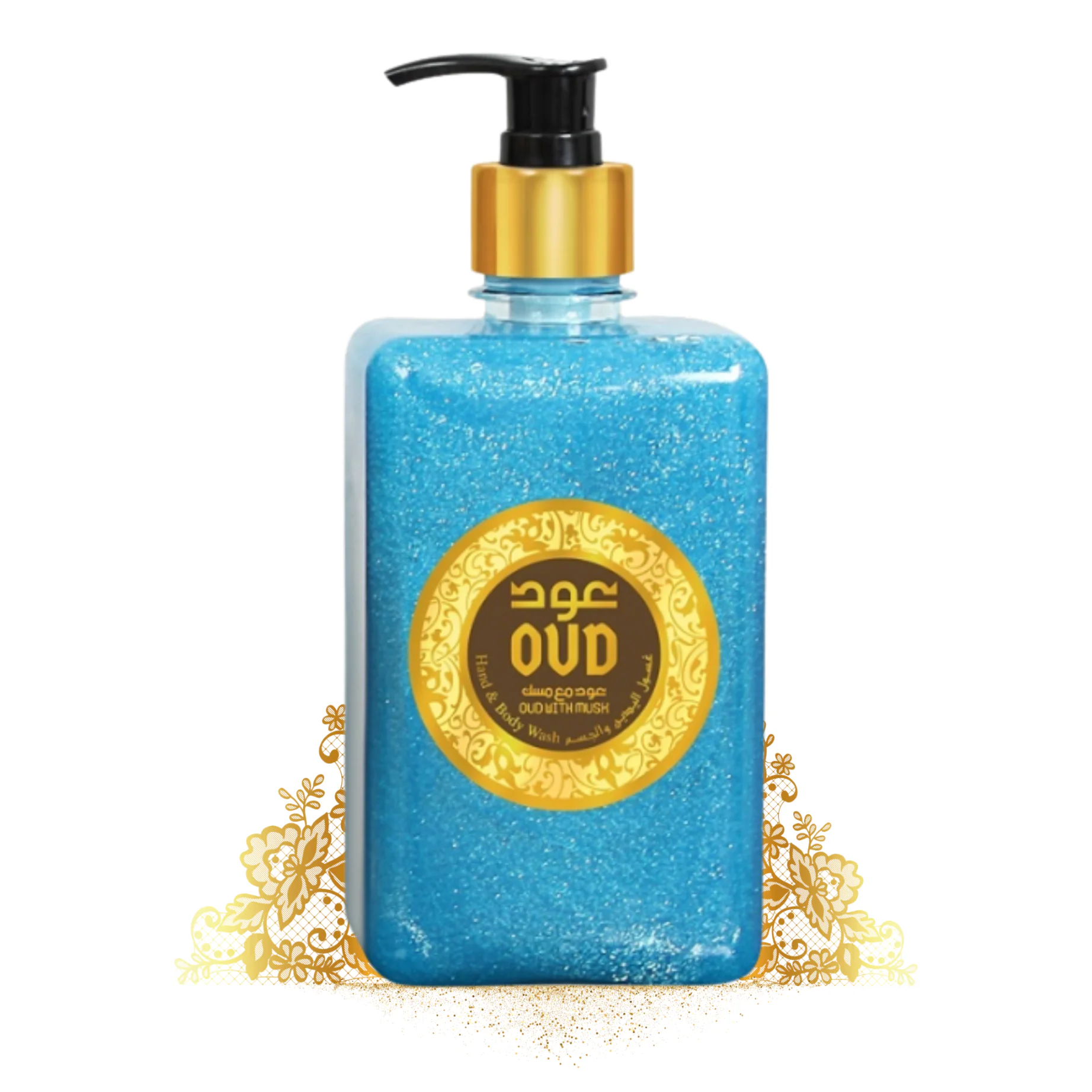 Mydło Arabskie Oud Luxury Oud With Musk Mydło W Płynie Premium 500ml