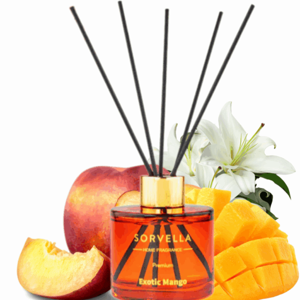 Sorvella Dyfuzor Zapachowy Mango i Brzoskwinia 120ml Egzotyka
