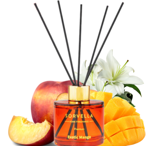 Sorvella Dyfuzor Zapachowy Mango I Brzoskwinia 120ml Egzotyka