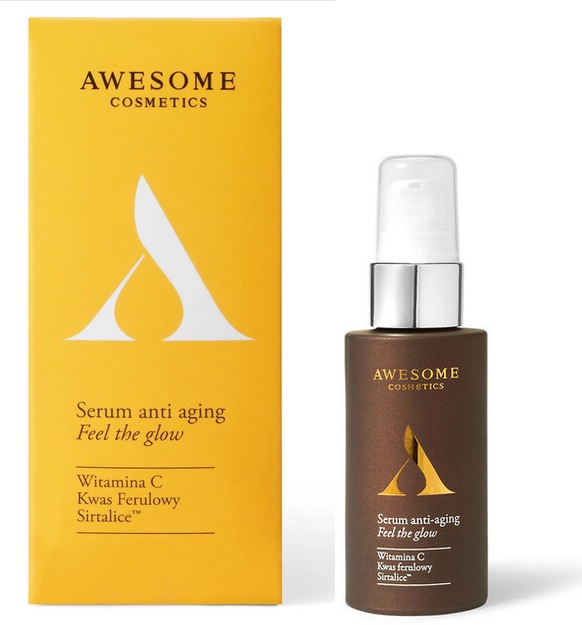 AWESOME COSMETICS ANTI AGING FEEL GLOW SERUM PRZECIWZMARSZCZKOWE 30ML