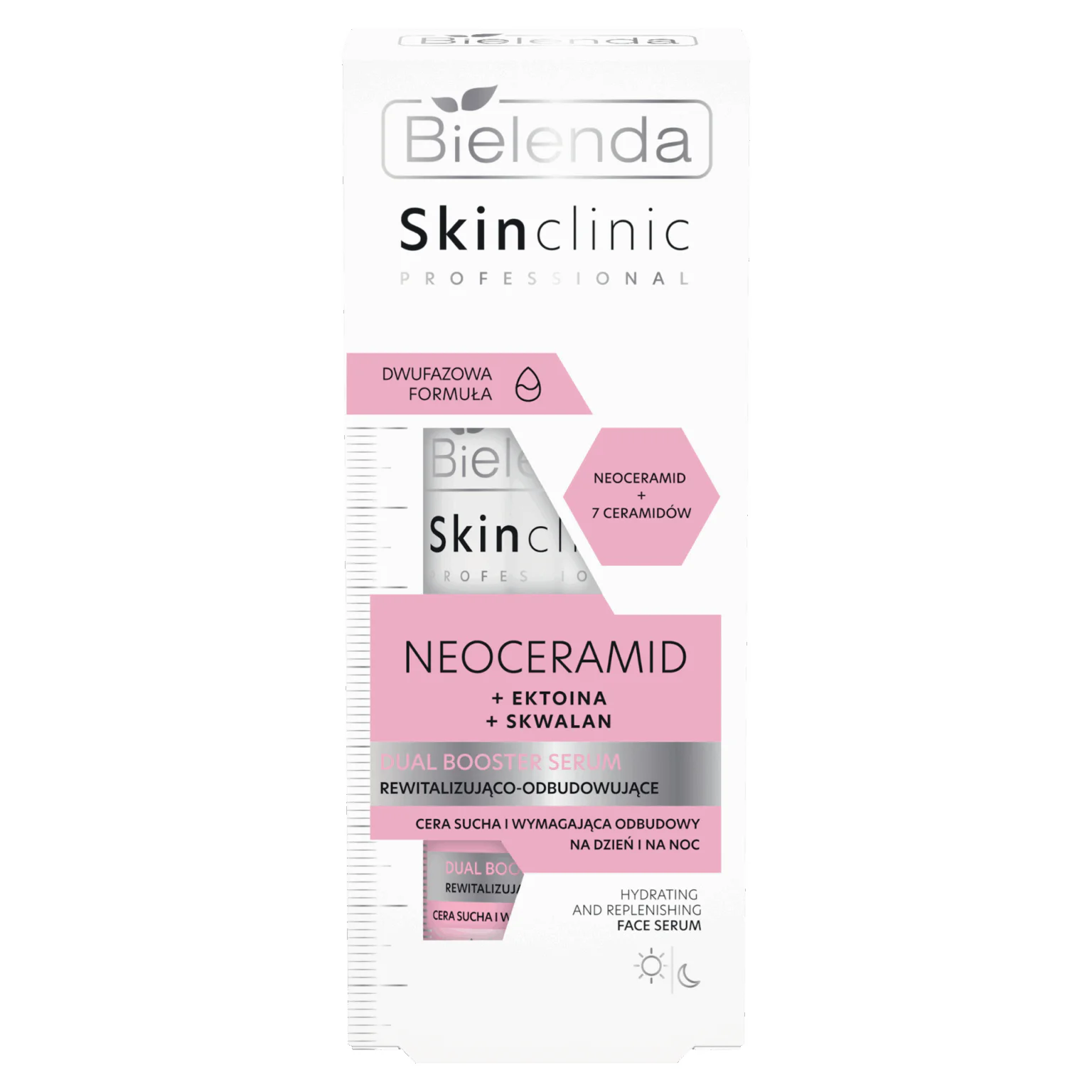 Bielenda Skin Clinic Neoceramid Dual Booster Serum Nawilżająco-odbudowujące 45ml