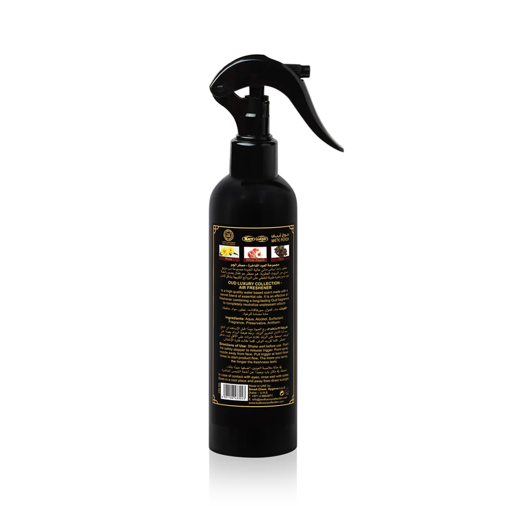 Oud Luxury Odświeżacz Powietrza Z Dubaju Premium White Peach 250ml