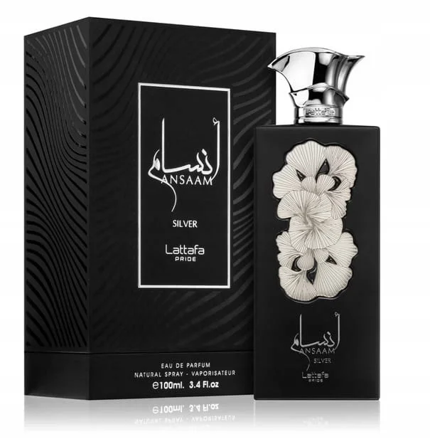 Lattafa Pride Ansaam Silver 100ml Woda Perfumowana Perfumy Unisex Arabskie