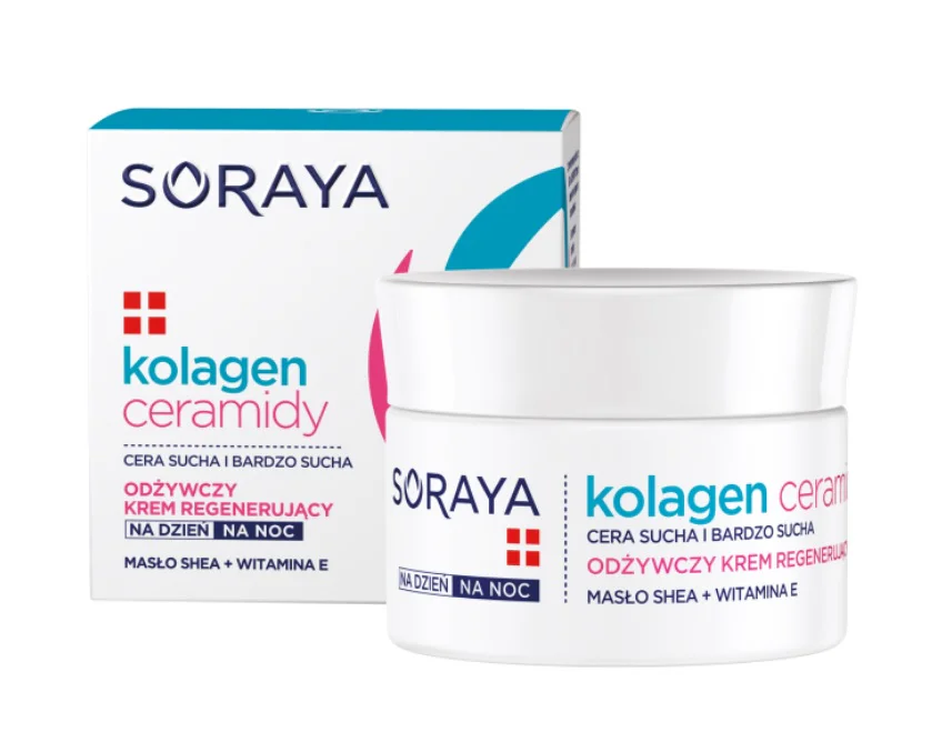 SORAYA KOLAGEN CERAMIDY ODŻYWCZY KREM DO TWARZY REGENERUJĄCY 50ML
