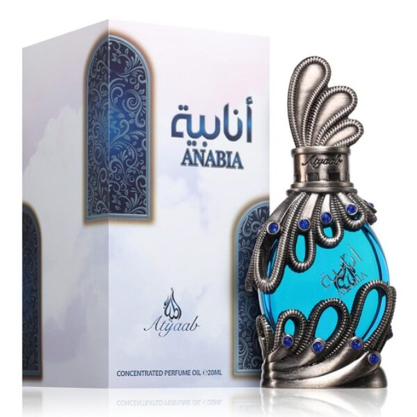 KHADLAJ ANABIA BLUE OIL 20ML PERFUMOWANY OLEJEK UNISEX DAMSKI MĘSKI