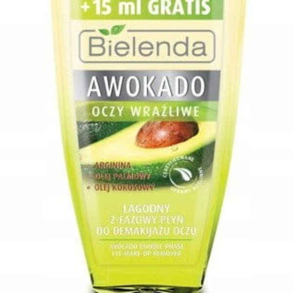BIELENDA AWOKADO ŁAGODNY 2-FAZOWY PŁYN DEMAKIJAŻ