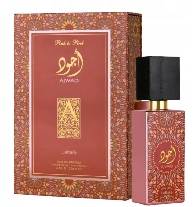 LATTAFA AJWAD PINK TO PINK 60ML WODA PERFUMOWANA UNISEX DAMSKIE MĘSKIE