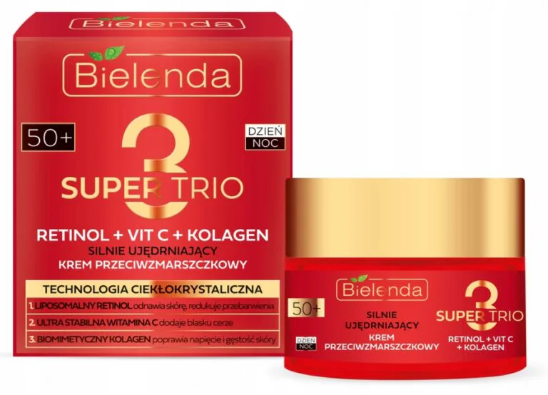Bielenda Super Trio Krem Przeciwzmarszczkowy 50+ 50ml