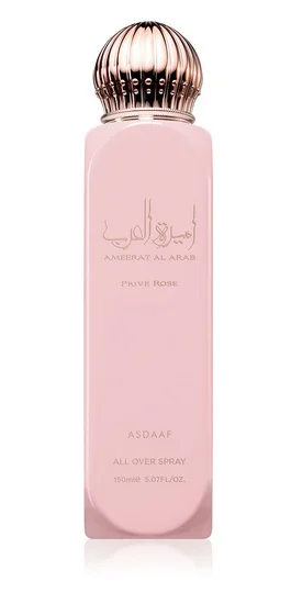 ASDAAF AMEERAT AL ARAB PRIVE ROSE PERFUMOWANY SPRAY DO CIAŁA DAMSKI 150ML