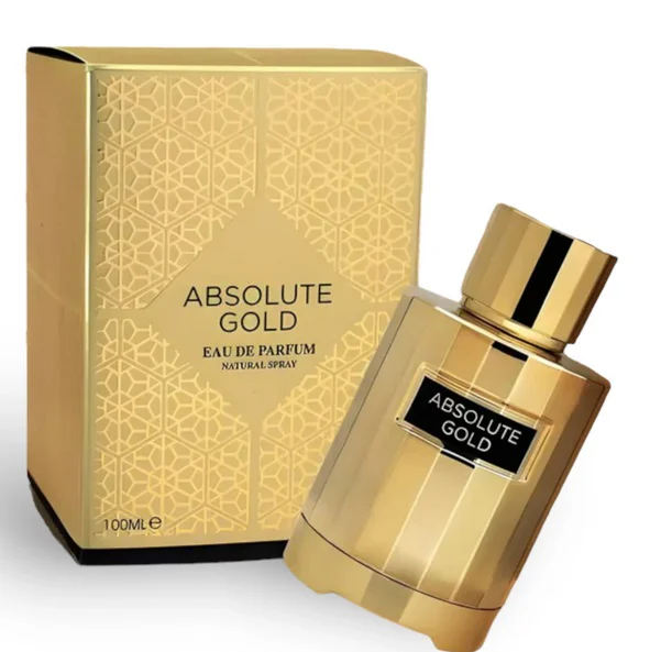 FRAGRANCE WORLD ABSOLUTE GOLD 100ML WODA PERFUMOWANA UNISEX PERFUMY