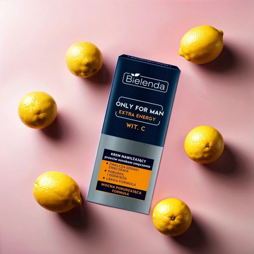 Bielenda Only For Men Krem Nawilżający Extra Energy 50ml - Przeciw Zmęczeniu I Odświeżający