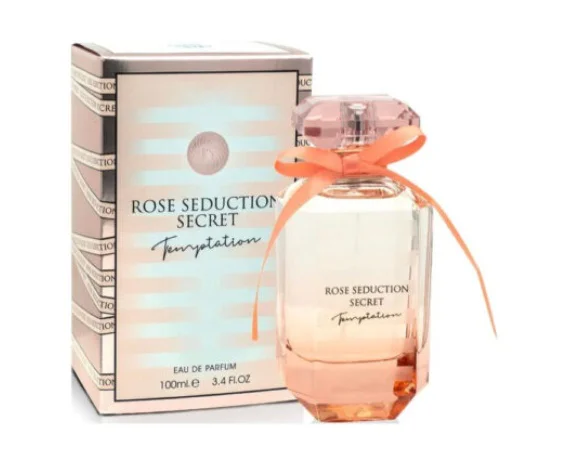 FRAGRANCE WORLD ROSE SEDUCTION SECRET TEMPTATION 100ML WODA PERFUMOWANA