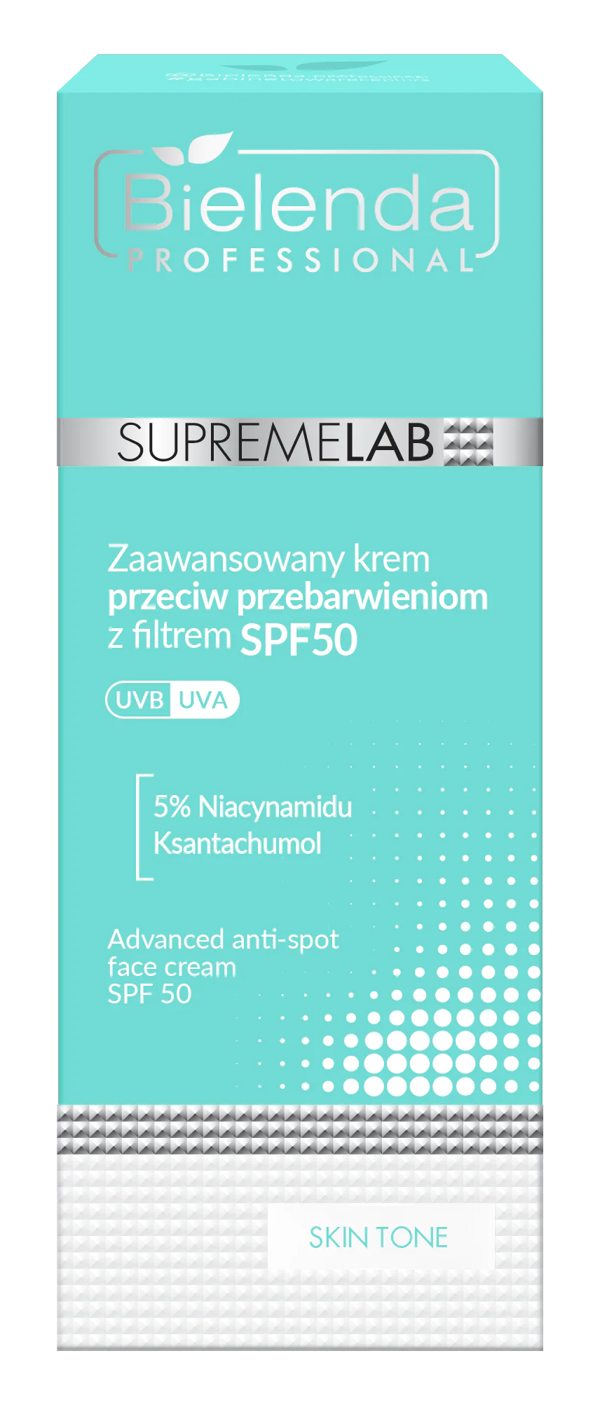 Bielenda Supremelab Skin Tone Krem Na Przebarwienia Z SPF50 Uva/uvb 50ml