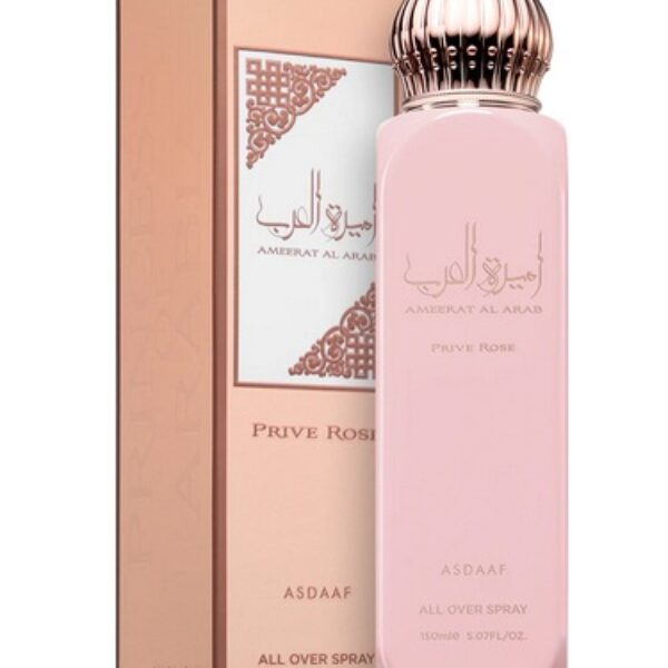 ASDAAF AMEERAT AL ARAB PRIVE ROSE PERFUMOWANY SPRAY DO CIAŁA DAMSKI 150ML