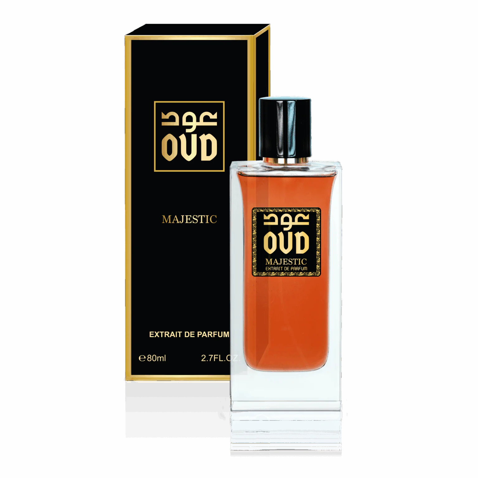 Oud Luxury Majestic 80ml Extrait Perfumy Z Dubaju Unisex Damskie Męskie