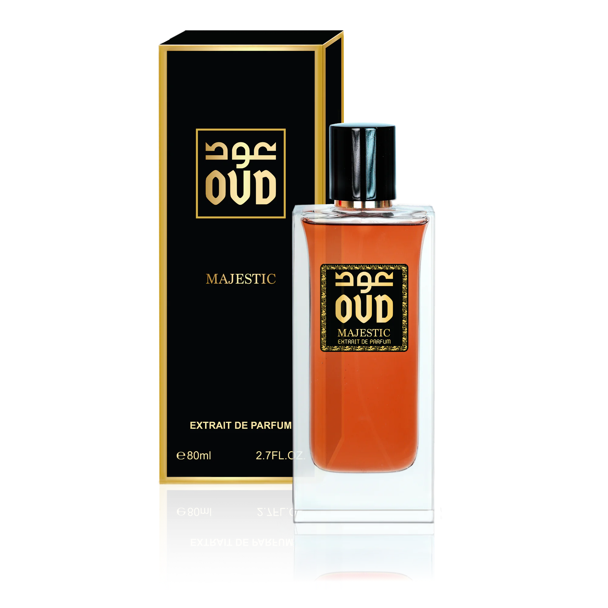 Oud Luxury Majestic 80ml Extrait Perfumy Z Dubaju Unisex Damskie Męskie