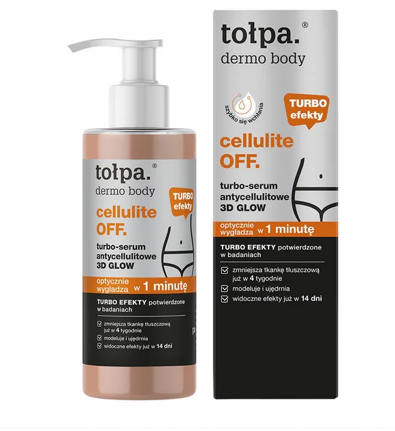 TOŁPA BODY WYGŁADZAJĄCE SERUM UJĘDRNIAJĄCE DO CIAŁA ANTYCELULITOWE 250ML