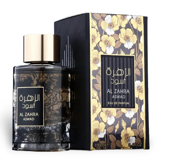 FRAGRANCE WORLD ATHOOR AL ALAM AL ZAHRA ASWAD 100ML WODA PERFUMOWANA UNISEX